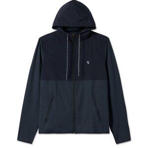 Vuori Sunday Element Jacket Ink Blue Men’s Small Lightweight Zip Hoodie